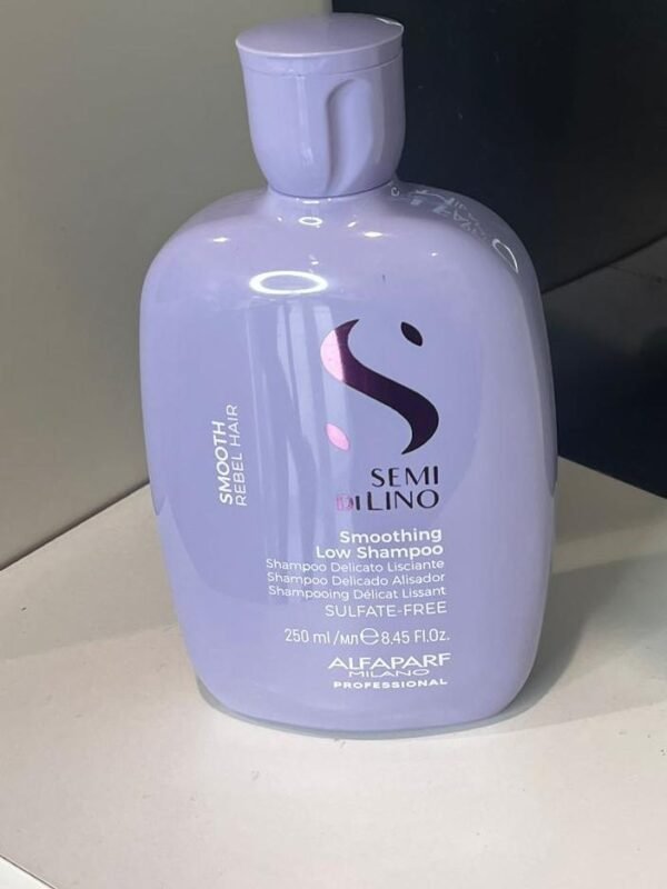 Champu Semi di lino Cabellos encrespados
